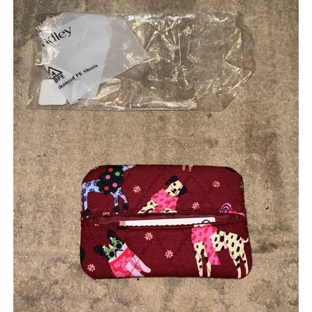 Vera Bradley Holiday Hounds Tissue‎ Holder cotton 2024 5-1/4